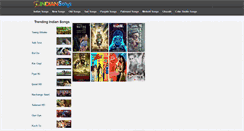 Desktop Screenshot of indiansongs.pk